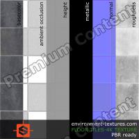 PBR substance texture floor tiles